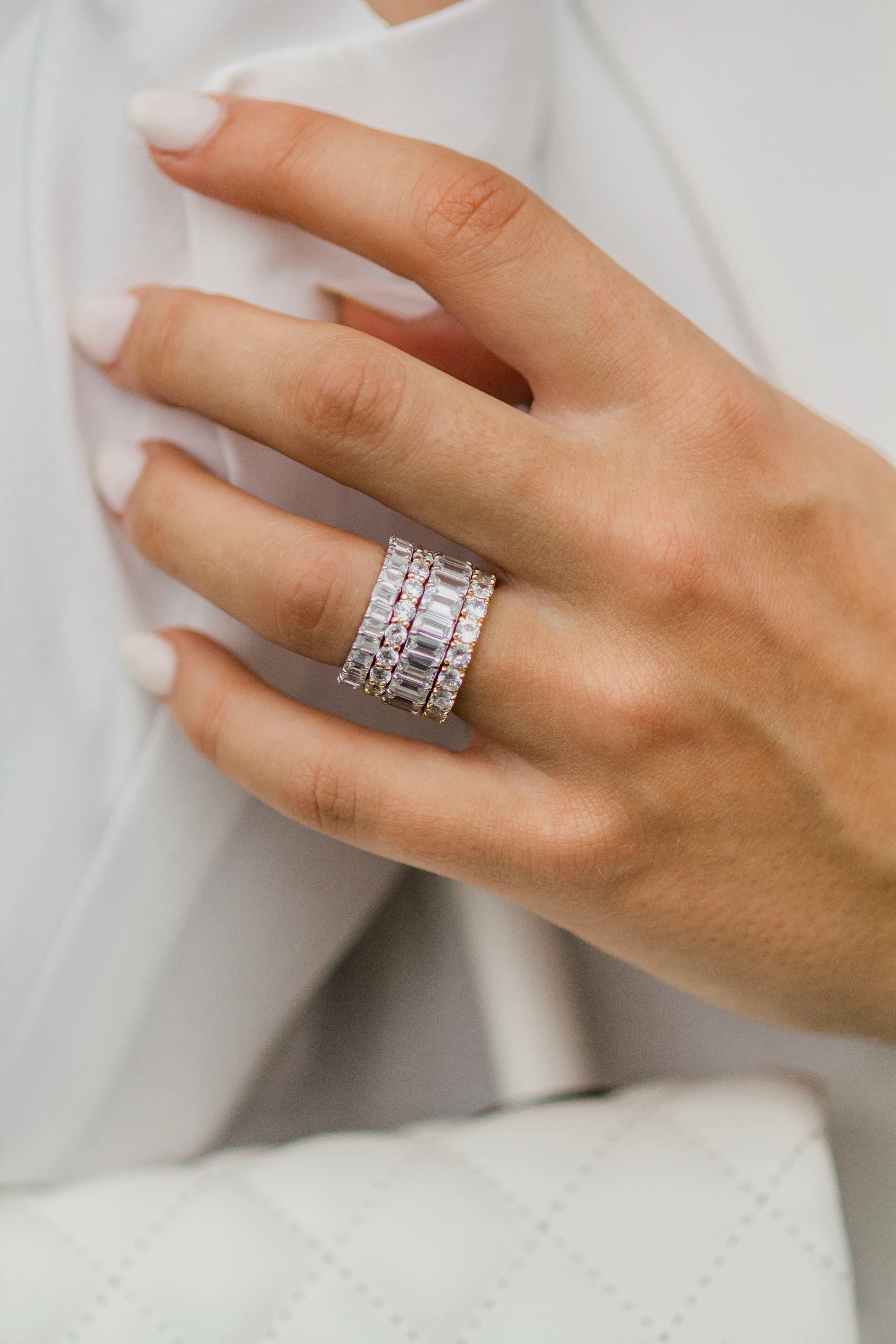 The Eva Band (5 Carat, Claw Prong) - Image 14