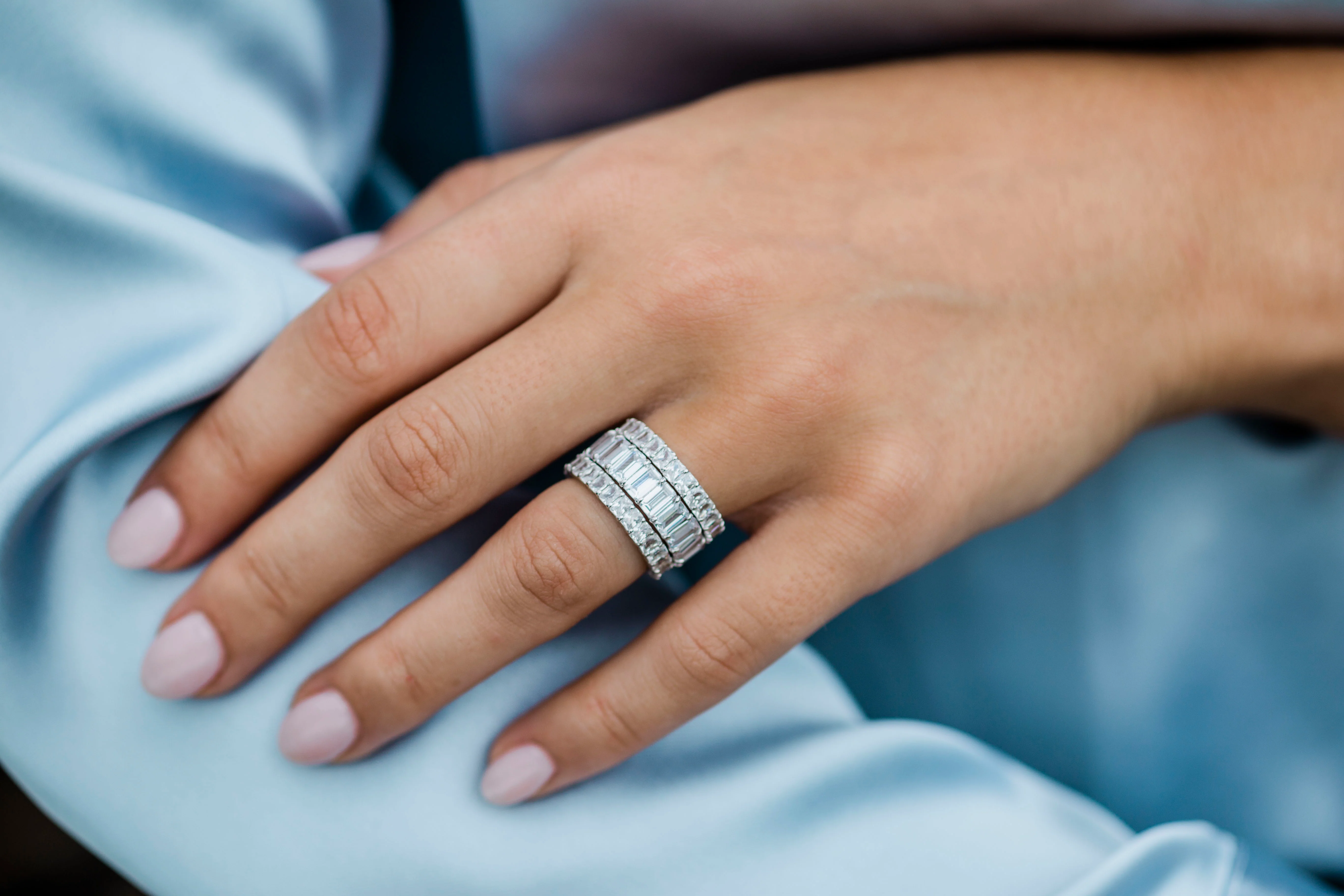 The Eva Band (5 Carat, Claw Prong) - Image 15