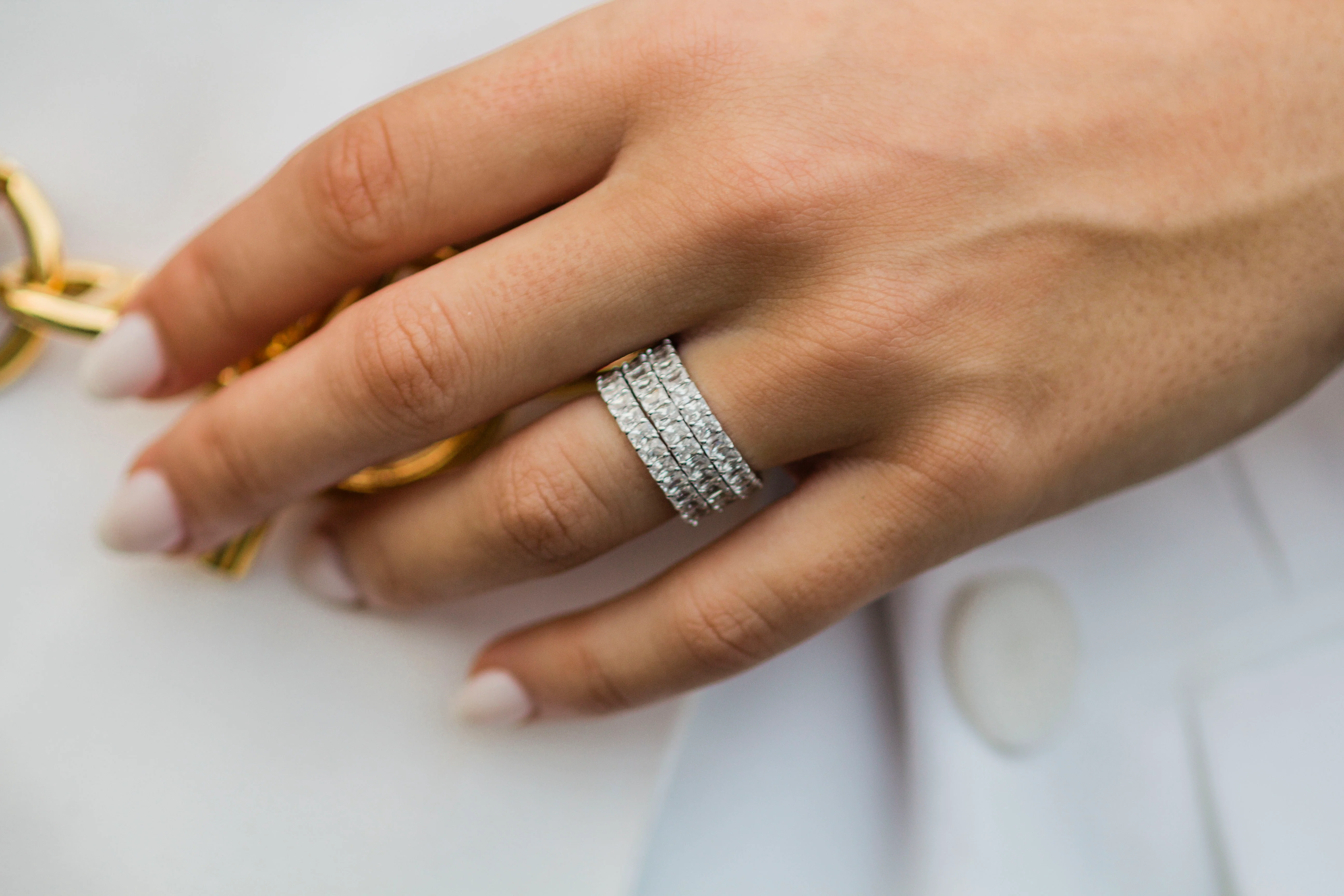 The Liv Band (2 Carat, Claw Prong) - Image 4