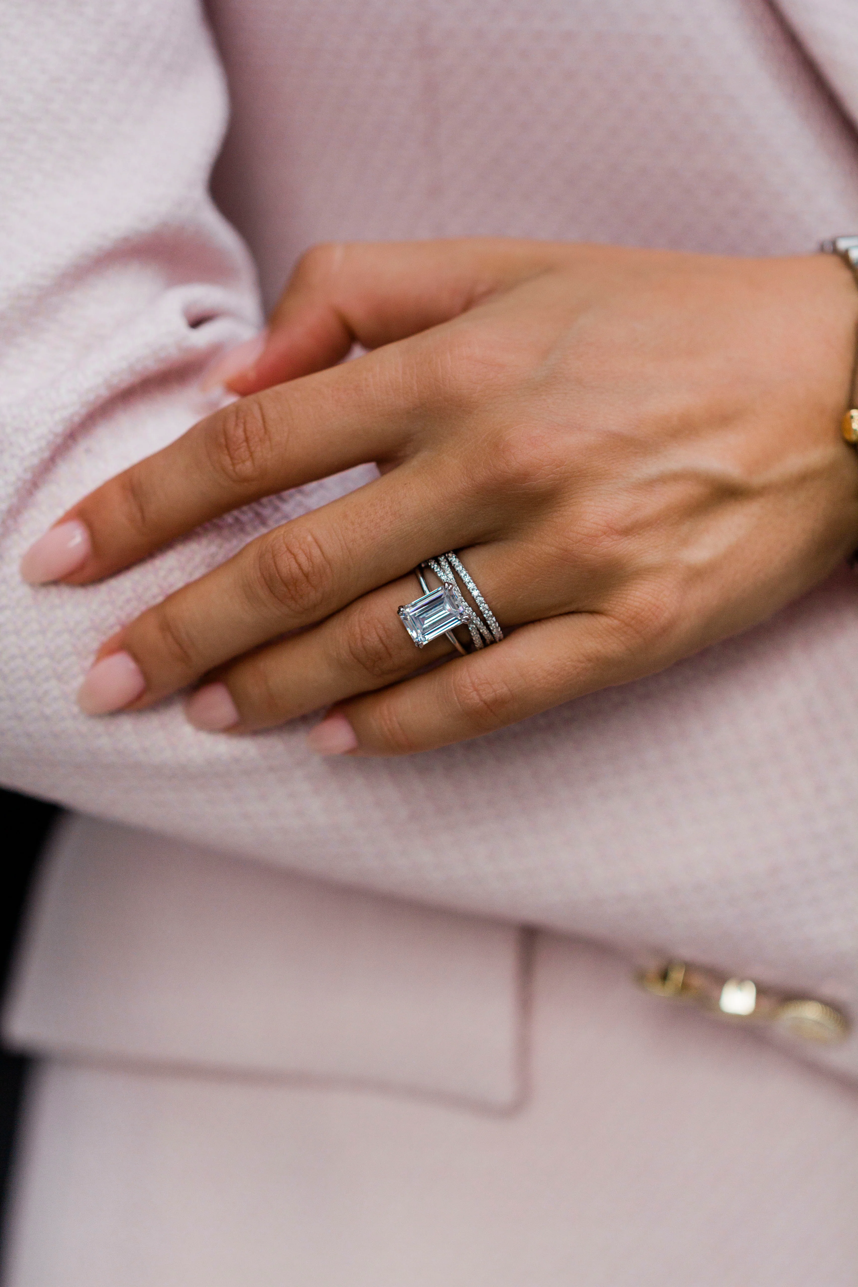 The Tatum Ring (3.5 Carat, Emerald Cut) - Image 7
